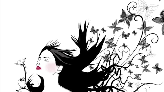 illustrate a pin up girl or another character