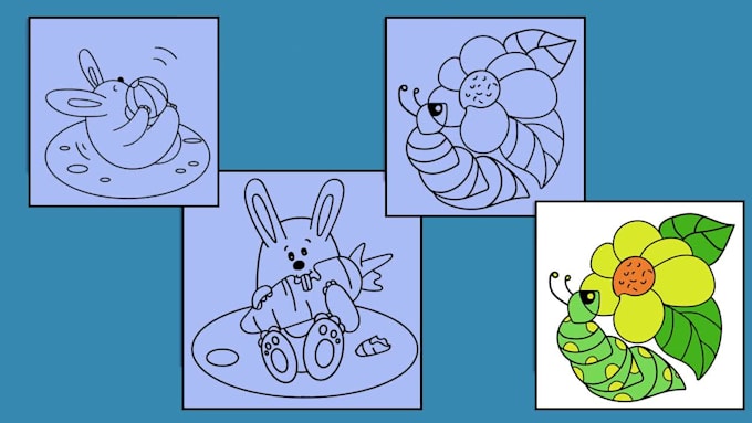design nice custom line drawing