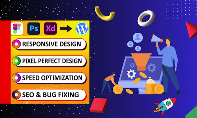 convert figma or xd to wordpress