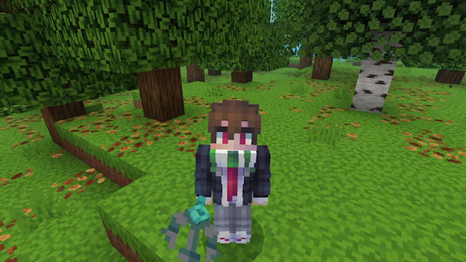 add expressions to your minecraft skin for actions and stuff