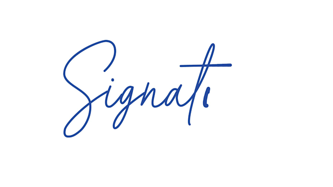 create smooth signature animation for you