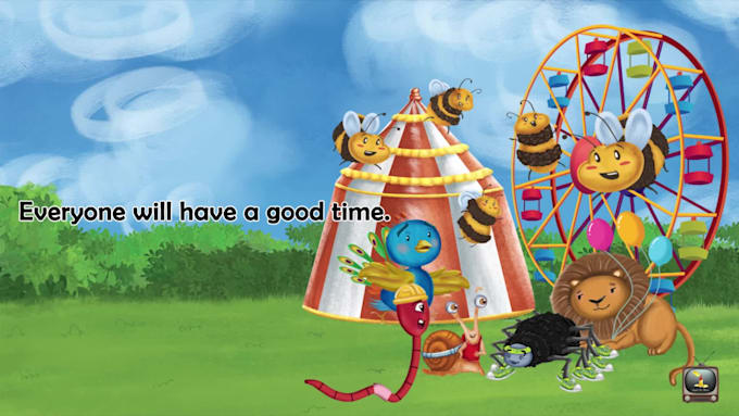 professionally animate your book for kids