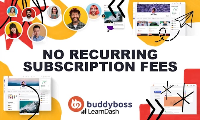 install buddyboss, learndash with lifetime license