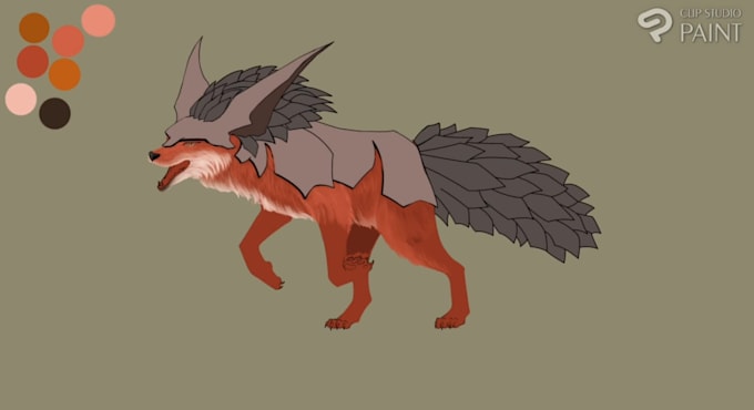draw creature drawings, concept art for you