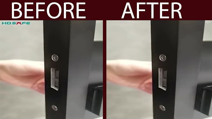 remove text object logo from videos and images