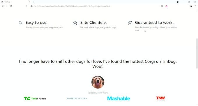build high quality websites with HTML CSS bootstarp and javascript