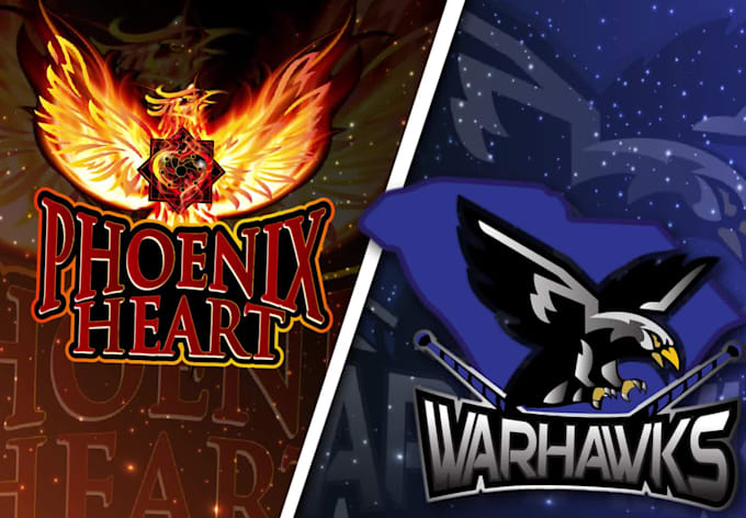 craft esports, twitch and youtube logo designs