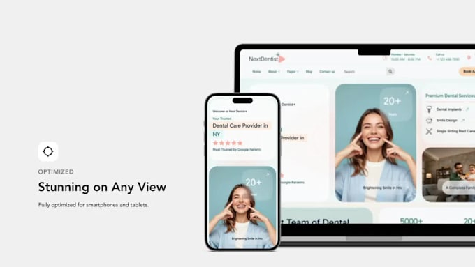 make SEO friendly dental websites design