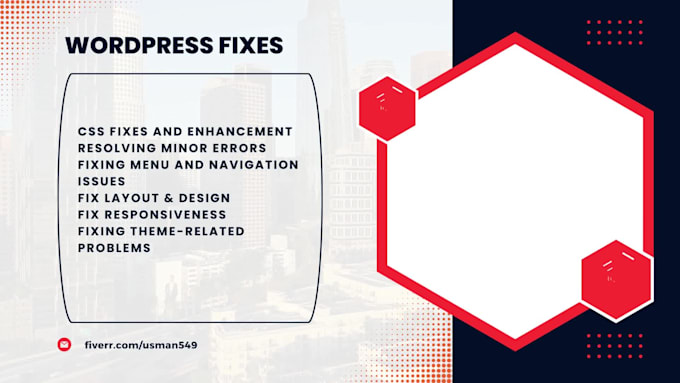 Fix basic errors and css issues by Usman549 | Fiverr