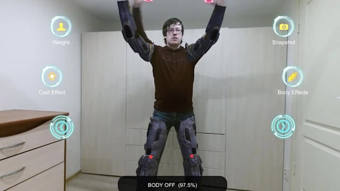 develop a body tracking superheroes kinect based application