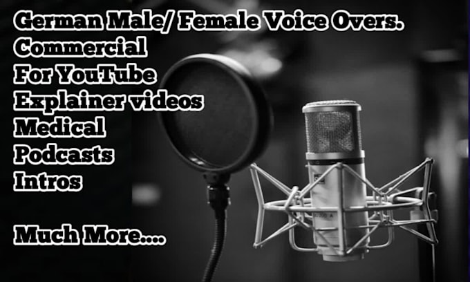 record professional german female voice over