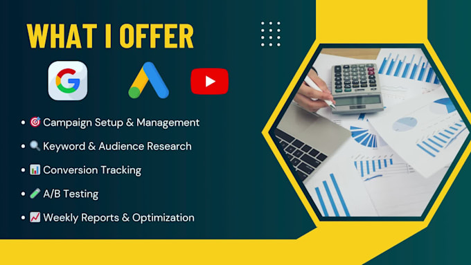 setup and manage google ads adwords PPC campaigns