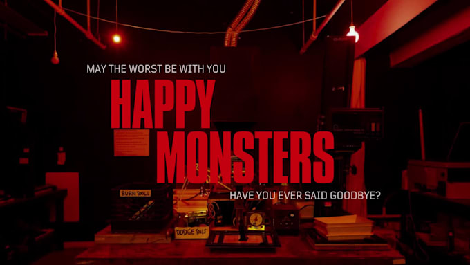 make a plot twist trailer for your horror book