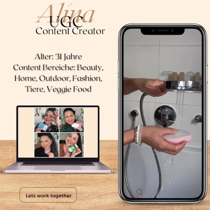 create ugc videos in german