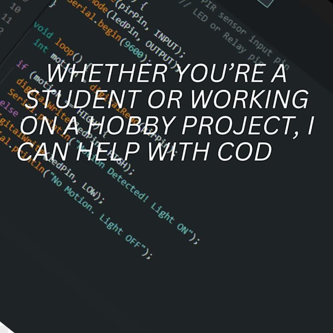 write custom arduino code for your iot sensor project