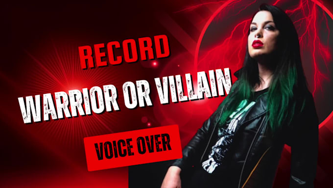 record a female warrior or villain character
