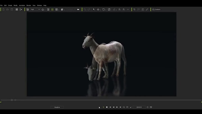 Create 3d animal animation, realistic 3d creatures model, rigging, xgen ...