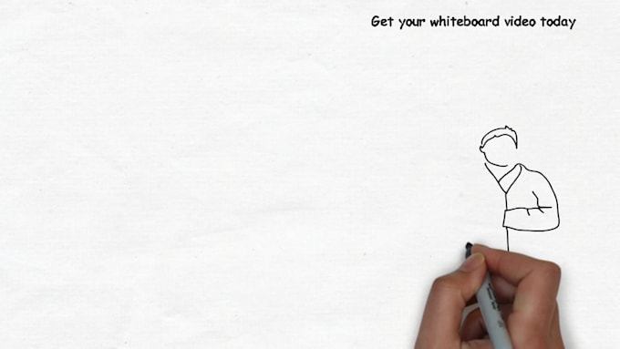 create an awesome whiteboard video animated scribe speed drawn doodle video