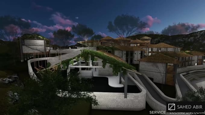 create interior, exterior visualization and animation