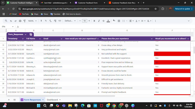 solve google sheets problems, build automation with zapier