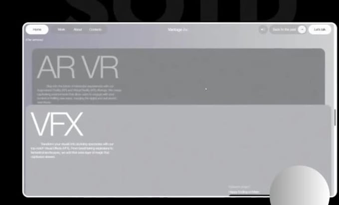 create 3d interactive webflow website 3d landing page using three js or gsap