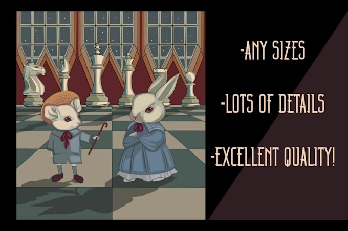 draw in a vintage cartoon style