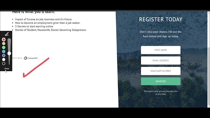 create a lead magnet funnel