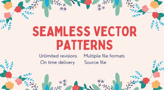 design vector seamless repeat pattern