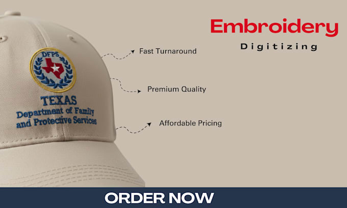digitize your logo for cap embroidery with clean stitchout
