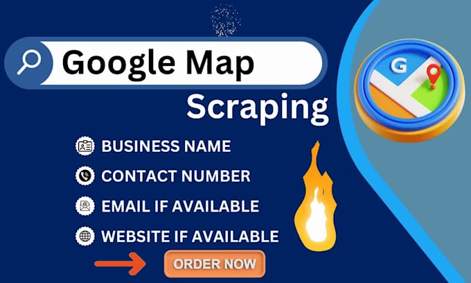 do google map scraping service