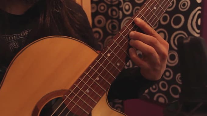 record acoustic and nylon professional guitars