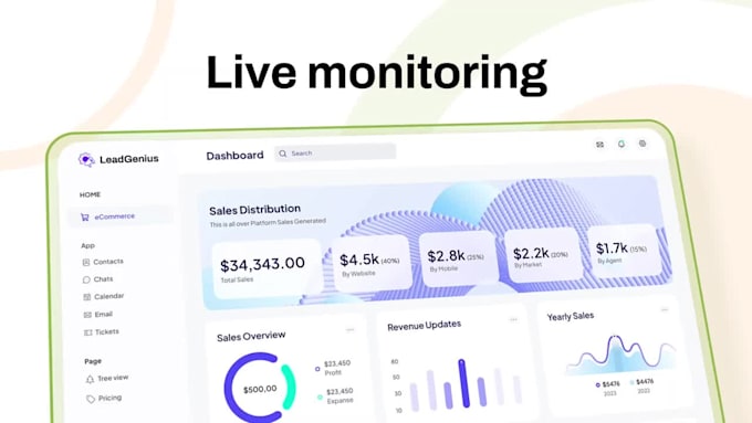 create saas software explanation video, fintech or  CRM video