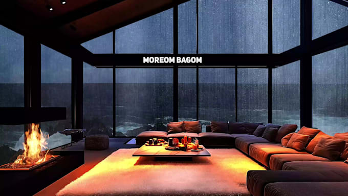 create 10 cozy relaxing rain videos