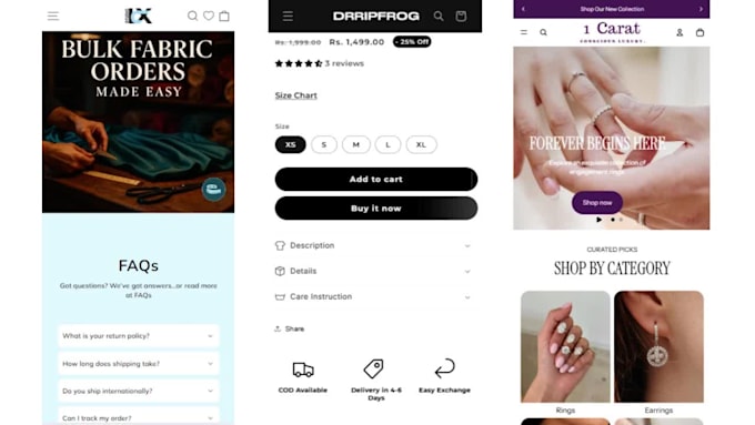 build a high converting shopify one product store, branded, or ecommerce store