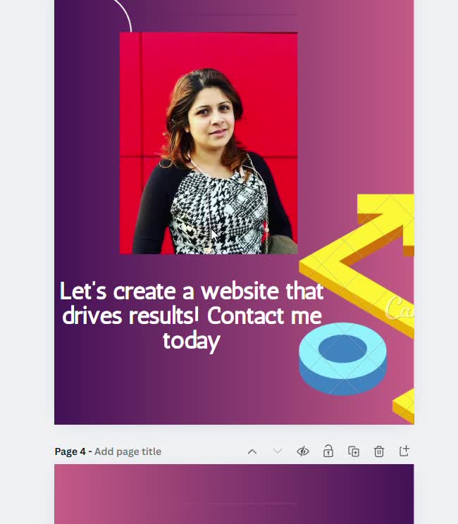 develop websites and social media management