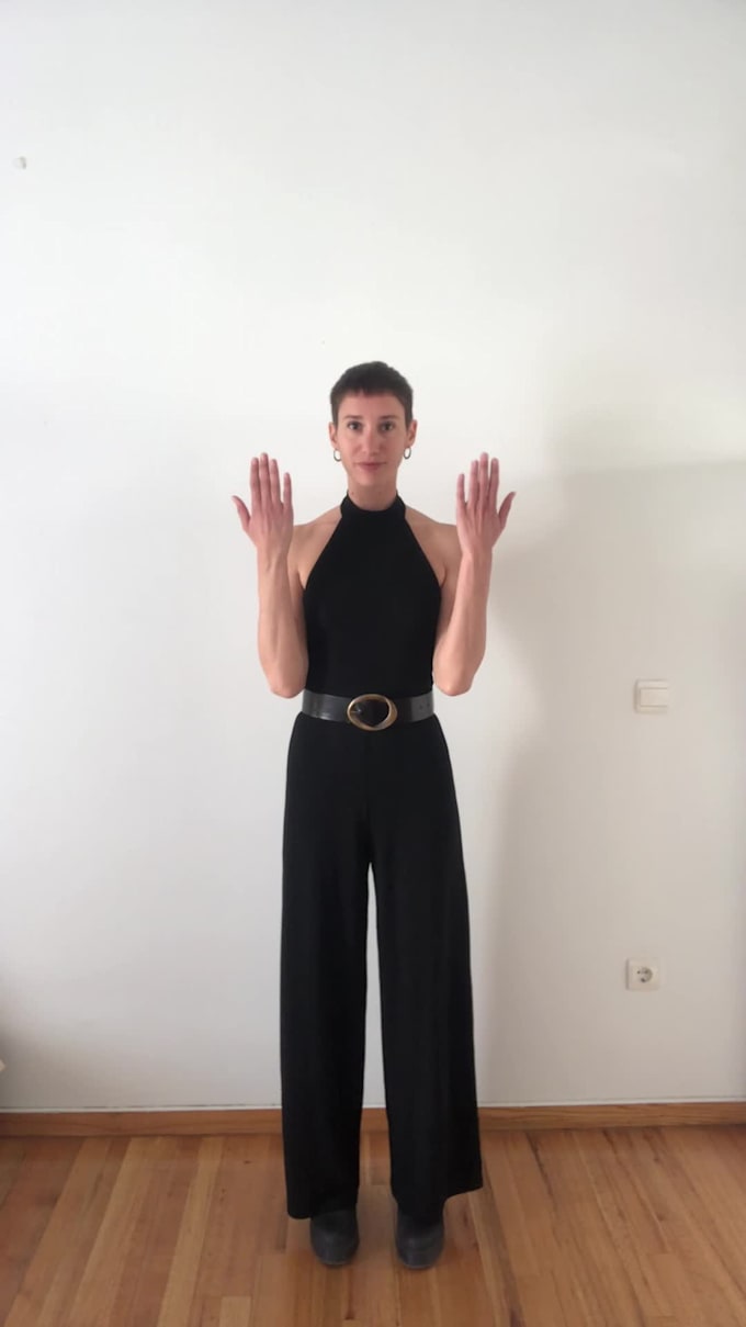 be a short haired female model for your project