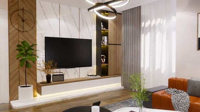 do home decoration apartment design renovation with 3d visualization