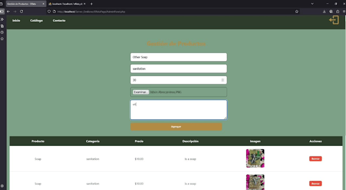 develop a crud web application using PHP and mysql