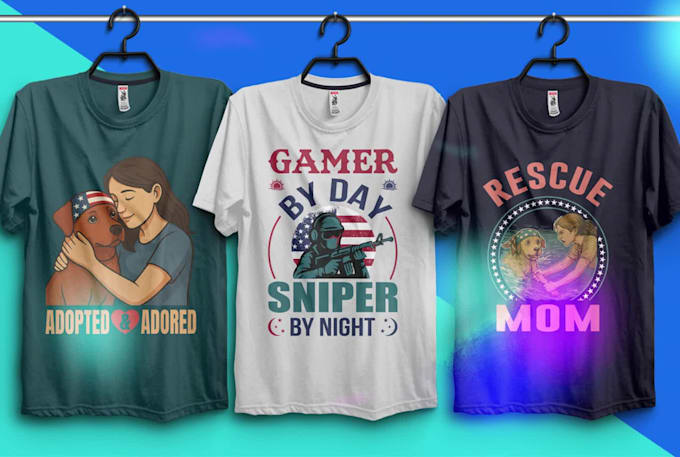 create custom t shirt designs with unique graphics for brand or store