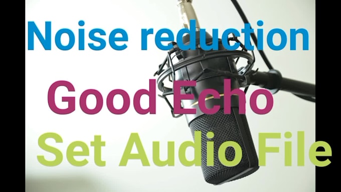 do noise reductions, clean, fix, podcast, audio enhance