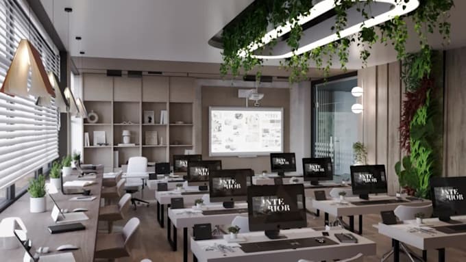 Do 3d interior design and render by Alexialema Fiverr