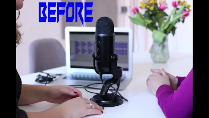 remove background noise and do audio cleanup