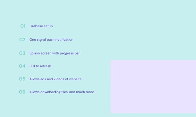 convert the website into an android app
