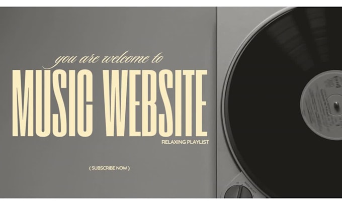create a gorgeous wix bandzoogle website and bandzoogle store
