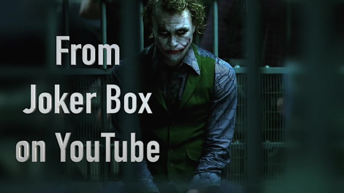 record the joker voice in heath ledger style