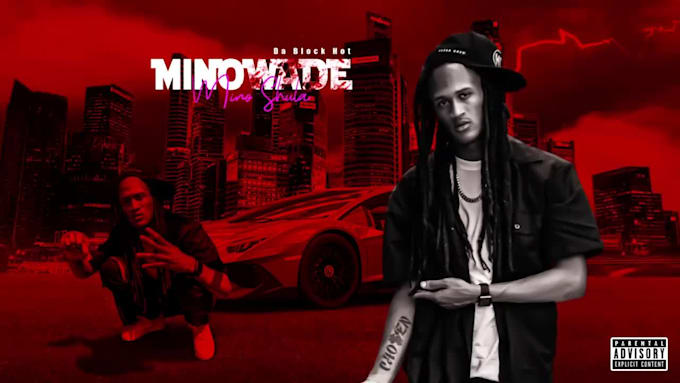 animate mixtape cover, single album cover in motion graphics