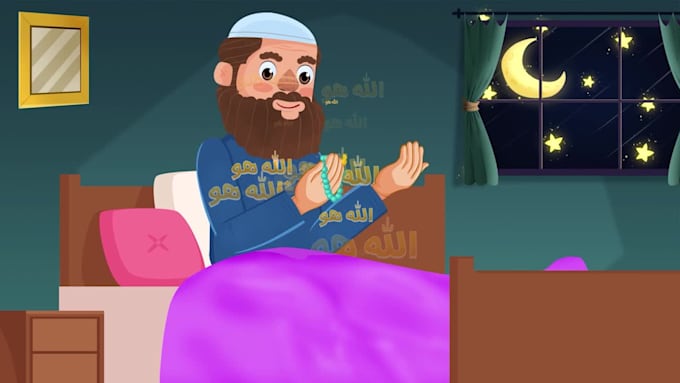 deliver a 2d animation cartoon story