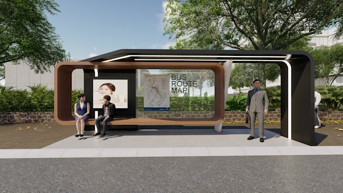 make a 3d model of your public space