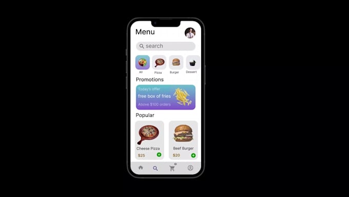 Create mobile app ui ux design using figma or adobe xd by Mr_maaz111 ...