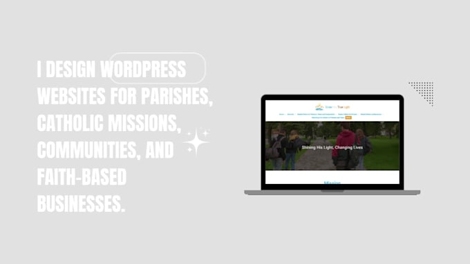 create wordpress websites as your catholic web designer